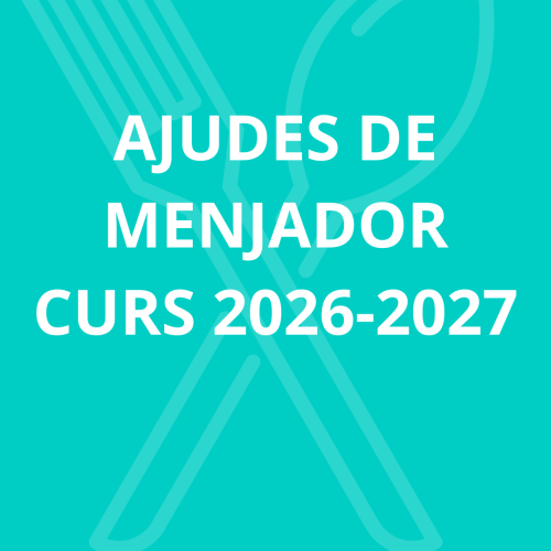 AJUTS DE MENJADOR CURS  2026-2027